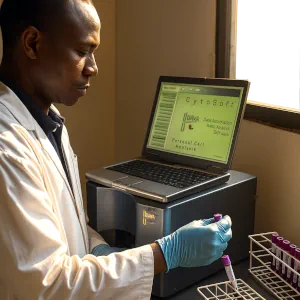 Early work: building local lab capacity and affordable CD4 testing in East Africa — laying the groundwork for CAPRI today.